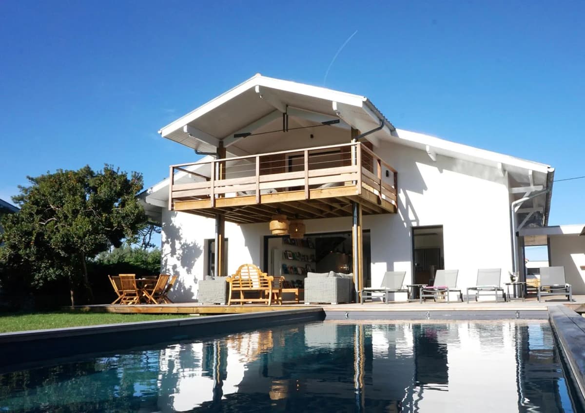 Villa Itsasoa 4* piscine-climatisation-plage et centre à pied